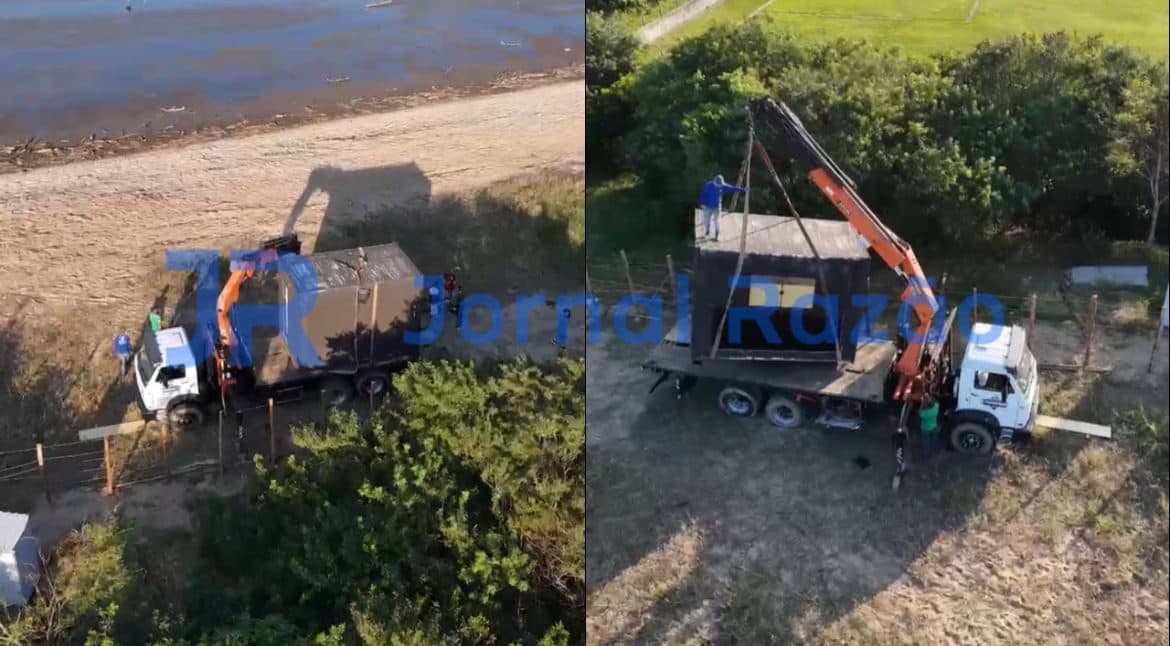 Invasor tem invasão invadida e desiste de “morar de frente para o mar” em Tijucas