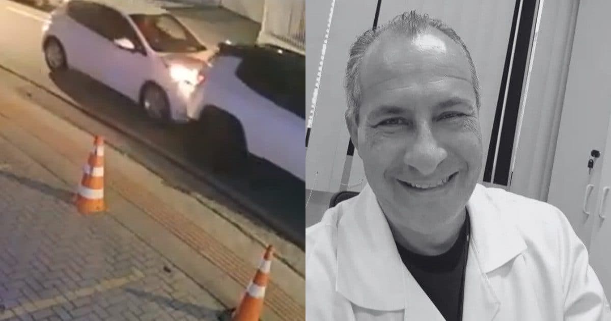 Vídeo mostra acidente que fez dentista ser preso e morrer de infarto em cela de delegacia em SC