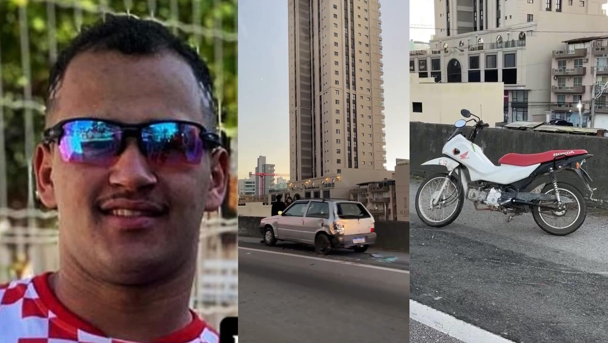 “Um anjo partiu”: jovem morre após bater em carro parado no acostamento da BR-101 em Itapema