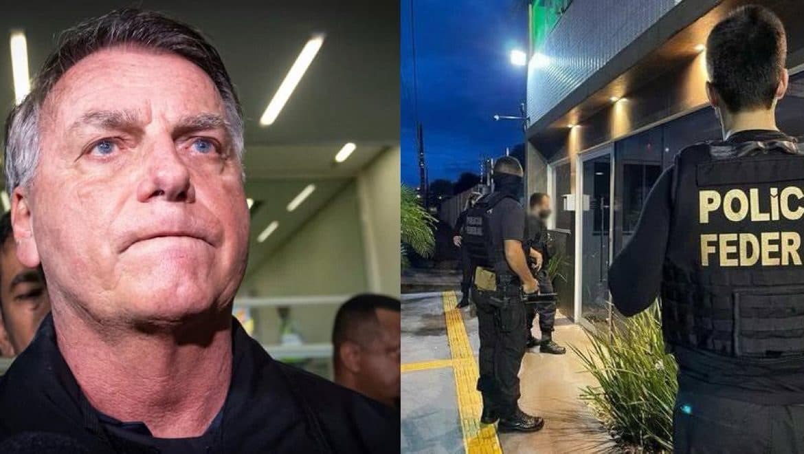 URGENTE: Bolsonaro é alvo da Polícia Federal por suposto “risco de fuga”