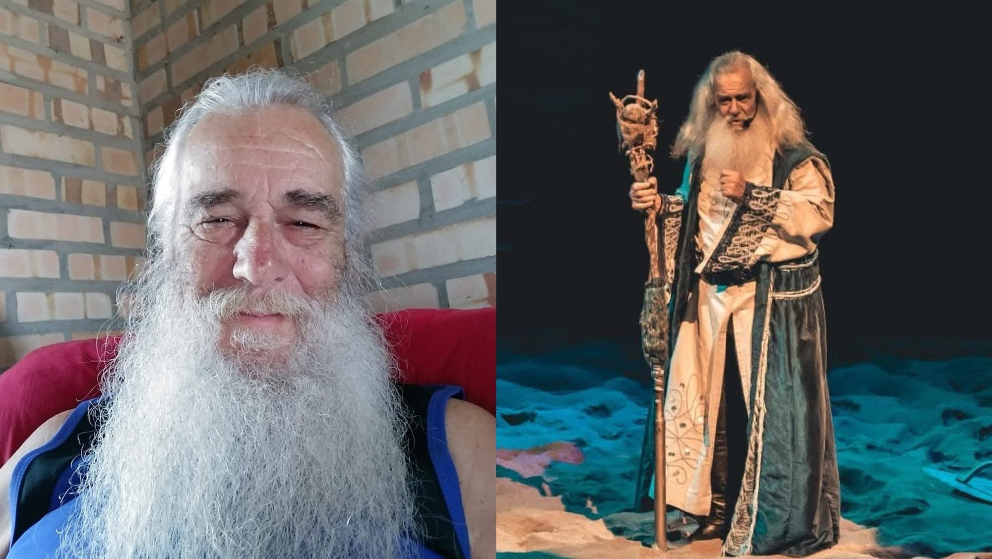 Ícone do show Excalibur, Mago Merlin do Beto Carrero morre após queda de cavalo