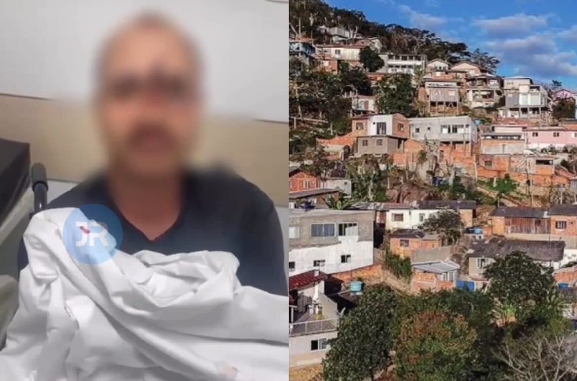 Maconheiro de SP tenta comprar drogas em morro de Florianópolis e o inesperado acontece