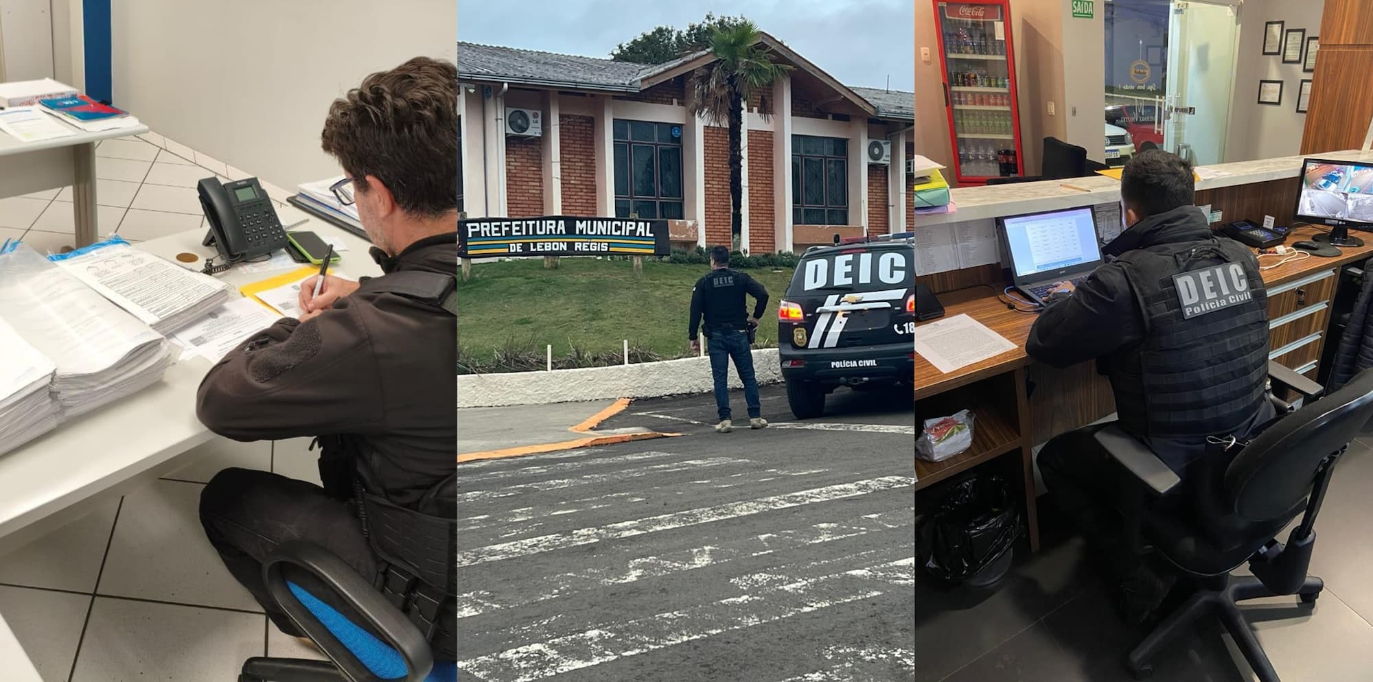 Polícia Civil deflagra operação e investiga ex-prefeito catarinense por fraude em contratos de R$ 30 milhões