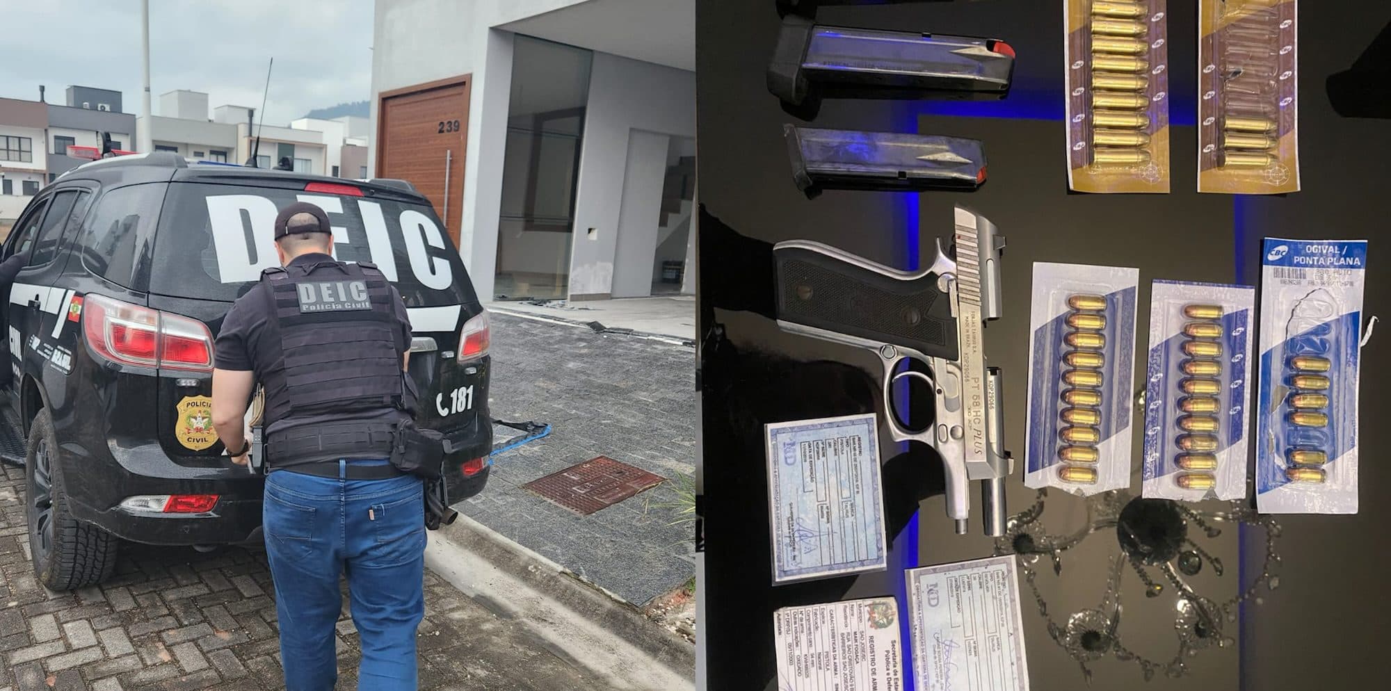 DRACO deflagra operação em SC e cumpre 31 mandados contra esquema de lavagem de dinheiro