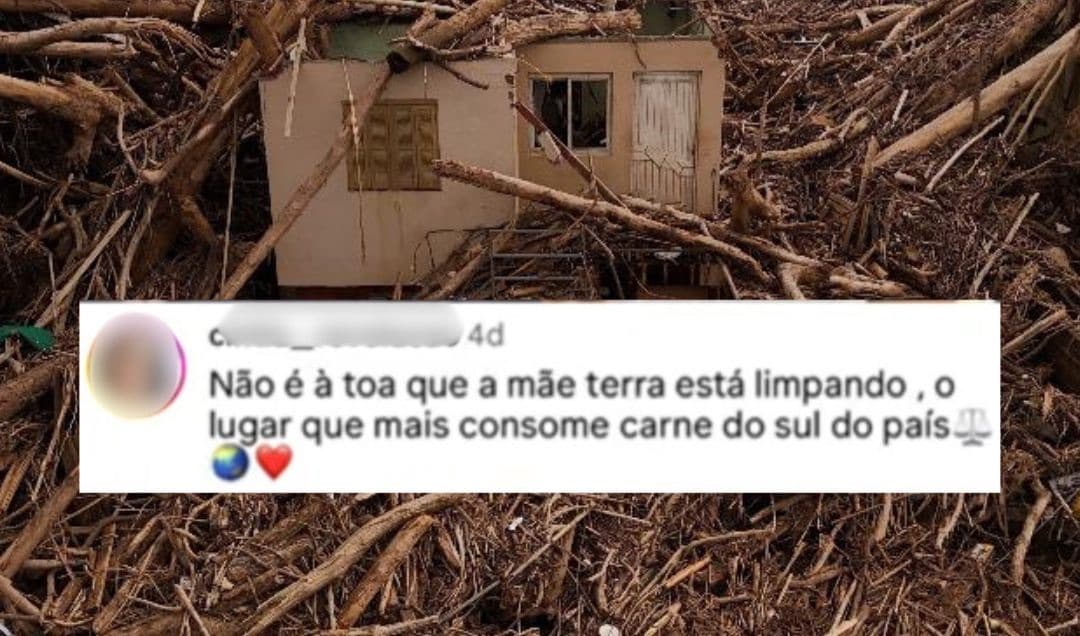 “Mãe terra limpando o RS”: militante de esquerda tenta censurar o Jornal Razão e é derrotada na justiça
