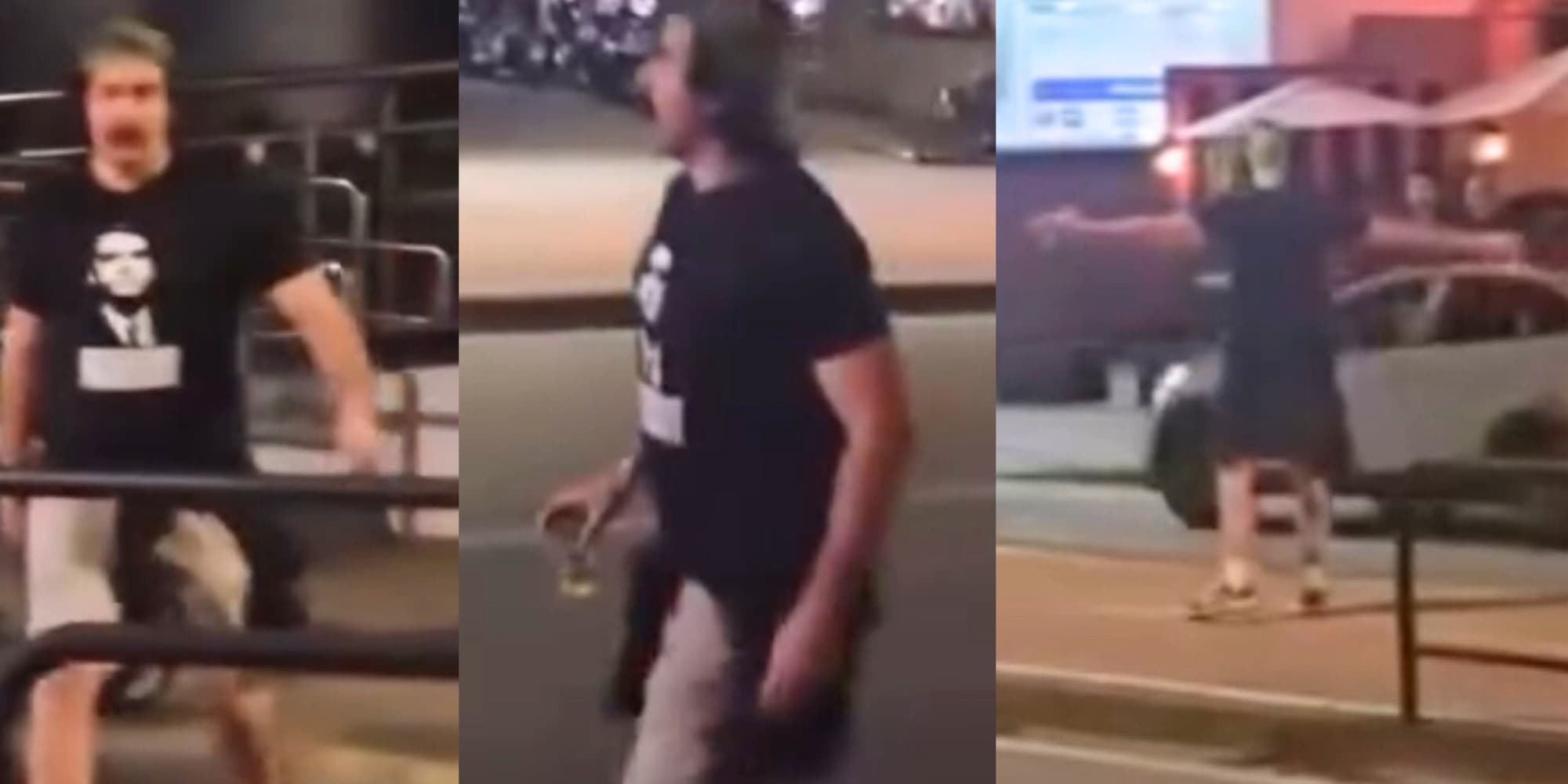 Esquerdistas divulgam vídeo e acusam bolsonarista de “racismo” em Florianópolis