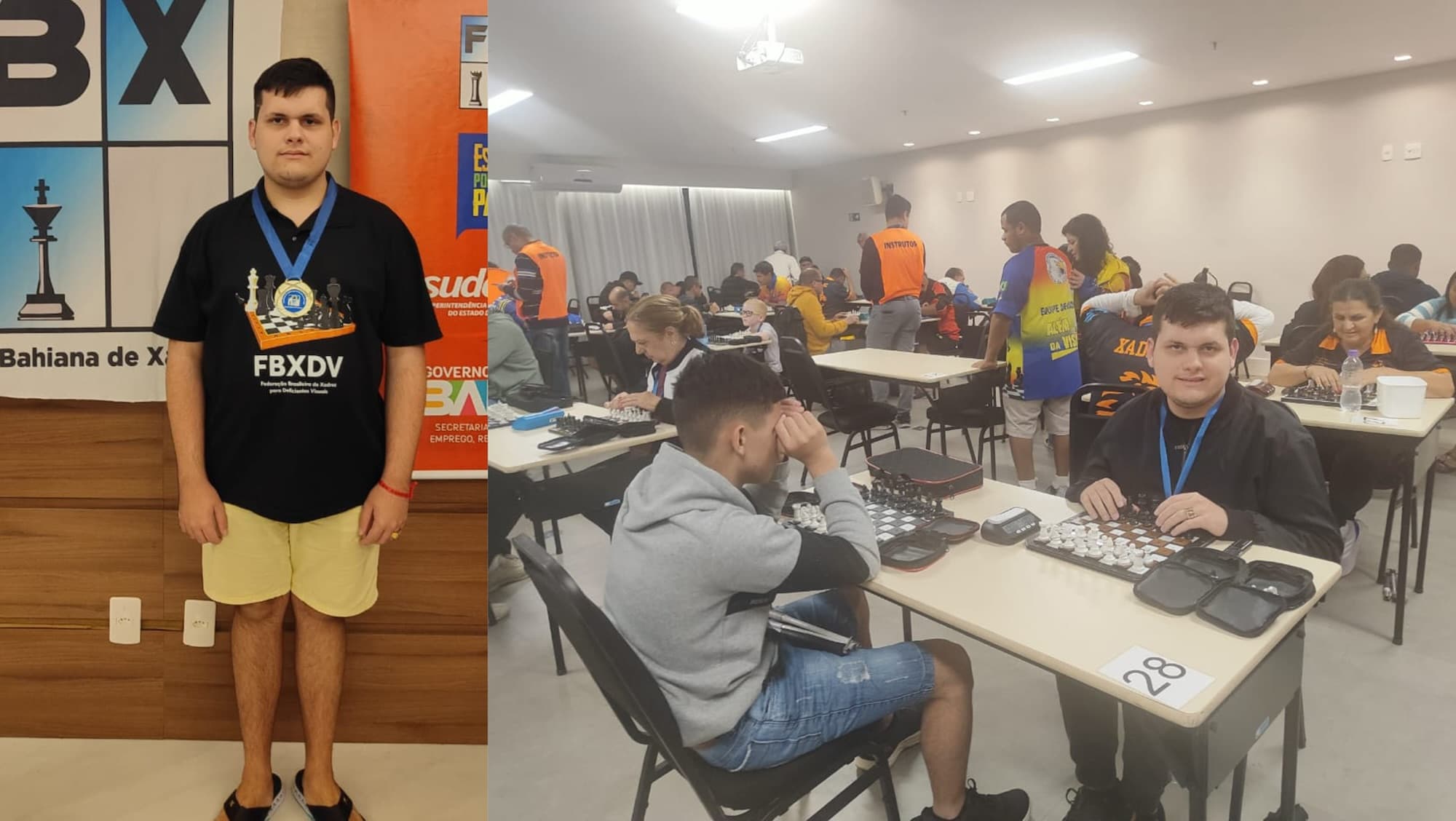 Atleta de Tijucas de 20 anos busca medalha no PARAJASC 2025 em Lages