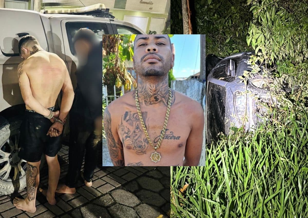 Confronto em Tijucas termina com criminoso baleado e argentino preso: “suspeitos de assassinato”