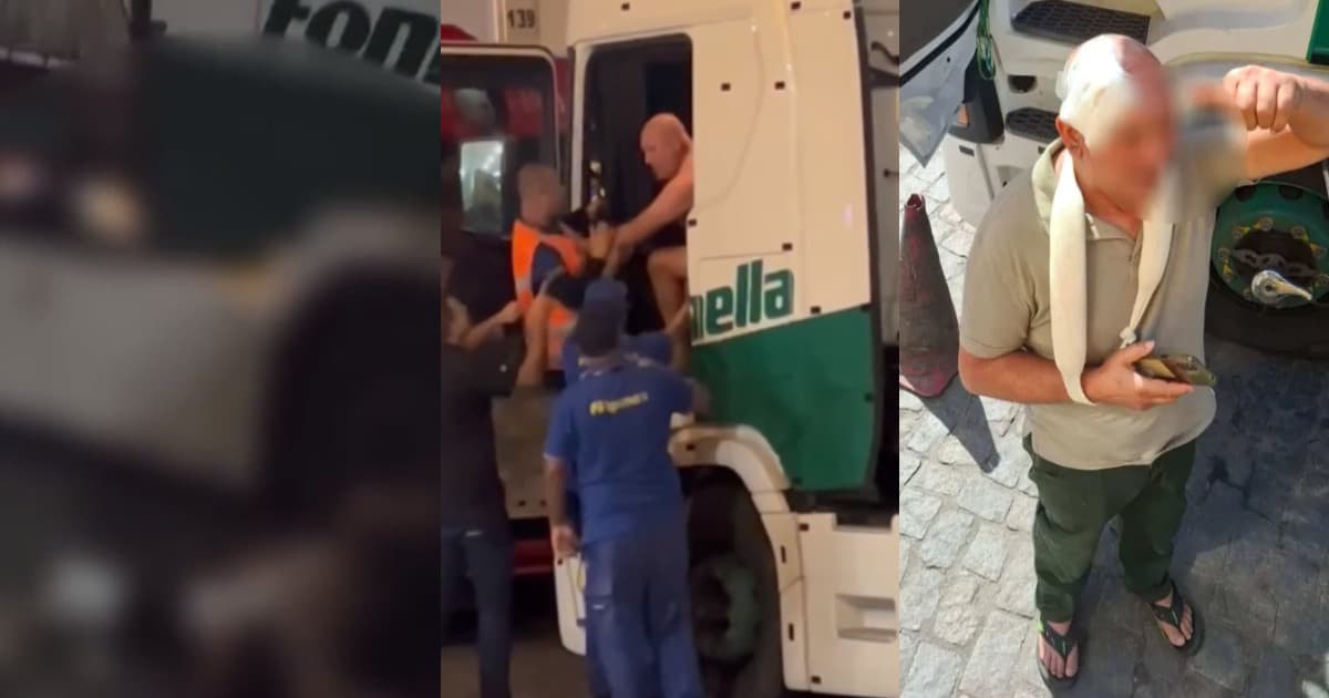 Caminhoneiro catarinense é brutalmente agredido em posto de combustíveis no ES