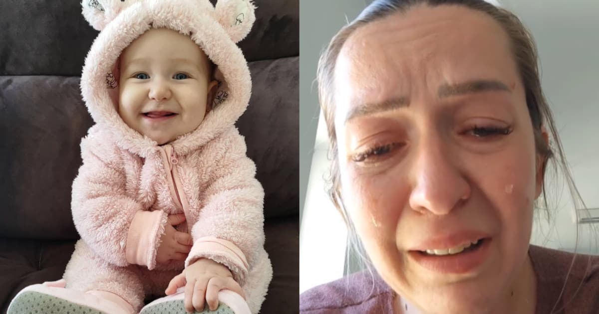 “Orem pelo nosso milagre”, implora mãe de bebê que teve parada cardíaca em creche de SC