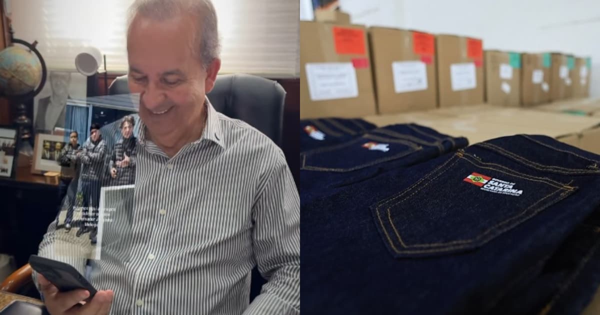 Jorginho reage a polêmica de alunos criticando uniformes em SC: “uma zoeira de leve, não faz mal”