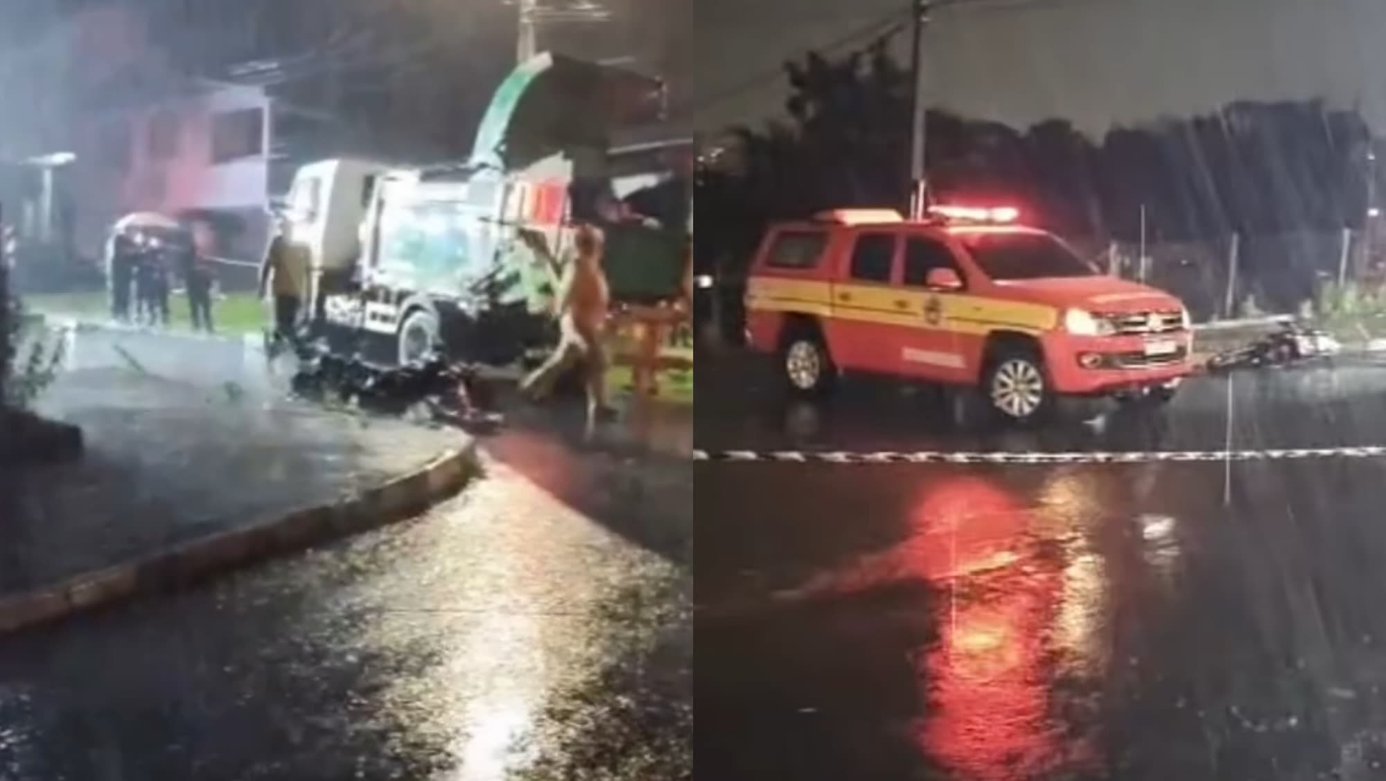 Motociclista morre após colisão com caminhão de lixo em Chapecó
