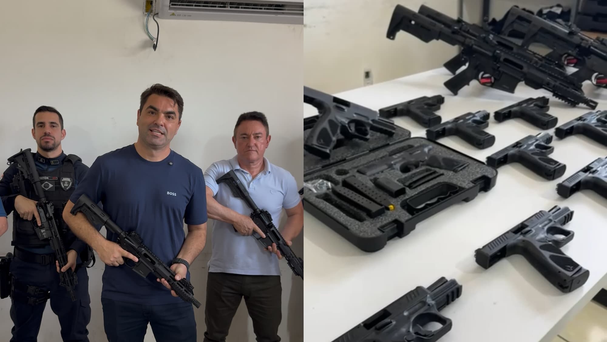 R$ 500 mil em armamento: Chegada de novos fuzis muda o patamar da segurança em Itapema