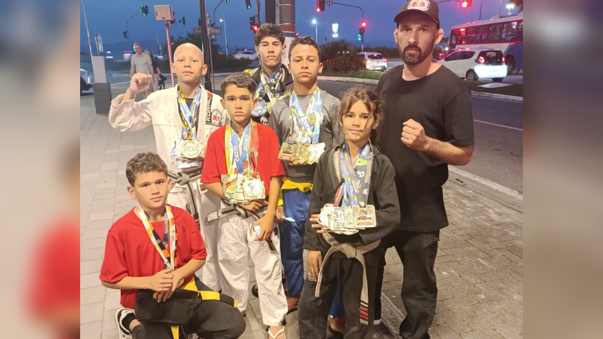 “Em busca do sonho”: Projeto social de Florianópolis luta para levar crianças ao Mundial de Jiu-Jitsu em São Paulo