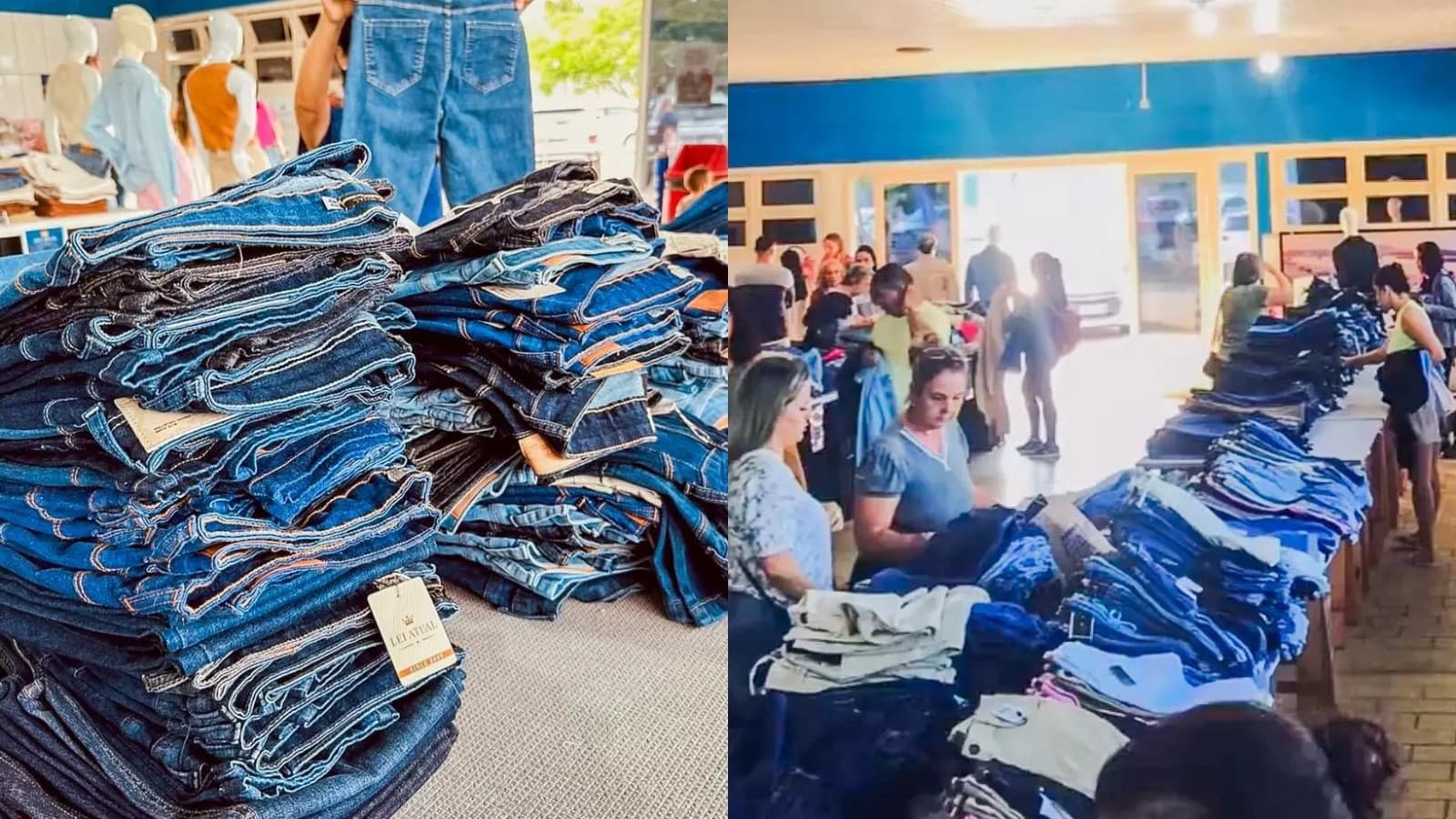Feirão do Jeans começa nesta sexta em Tijucas com peças a preço de fábrica