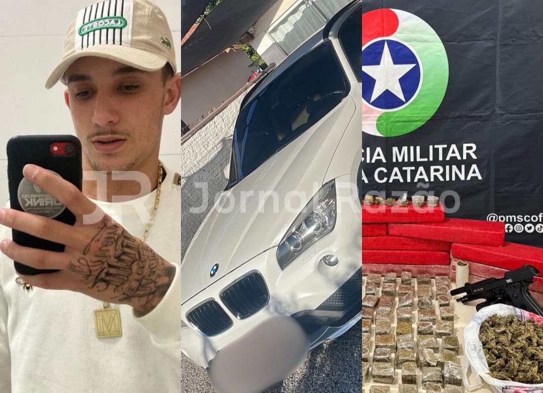Traficante da BMW tenta comprar PMs em Tijucas para não ser preso: “soltar um troco na mão de vocês”