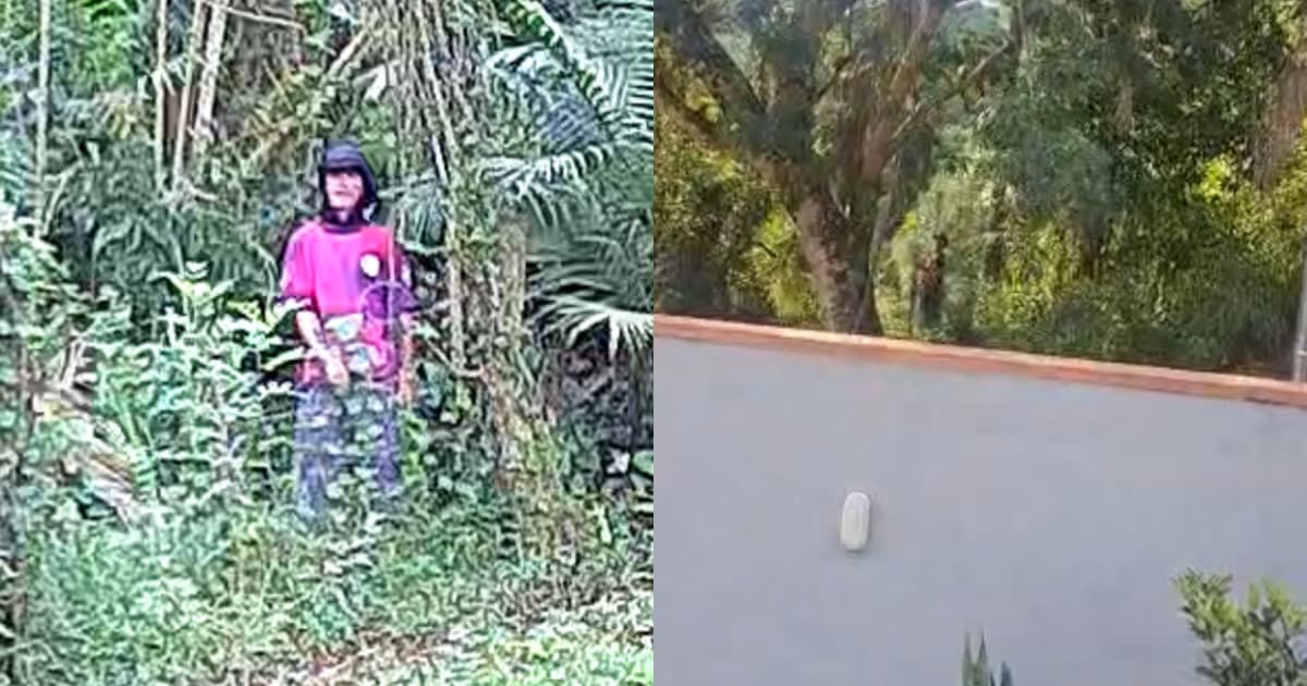 Homem é flagrado se “masturbando” ao lado da casa da vizinha em Canelinha