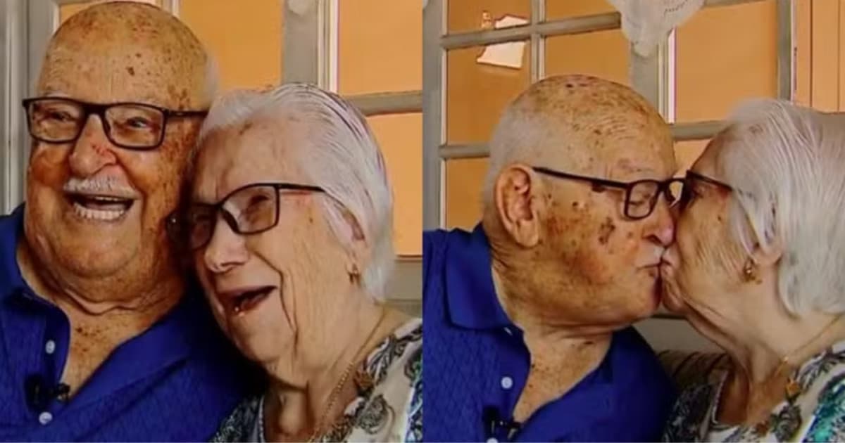 Casal de SC chega aos 100 anos e revela o segredo de 78 anos juntos: “É um aturar o outro”
