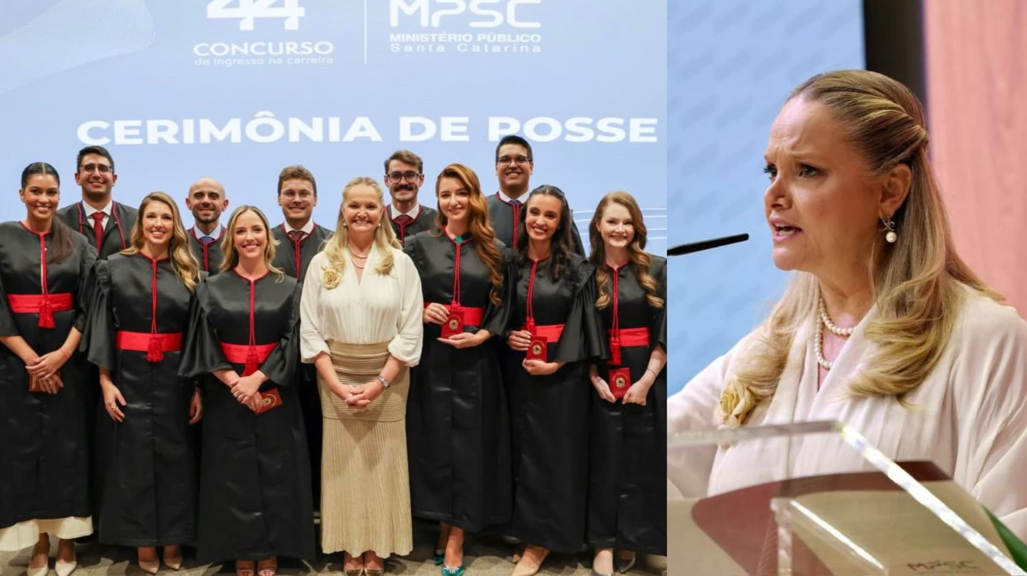 “Saiam do conforto do gabinete!”: discurso firme marca posse de novos promotores do MPSC