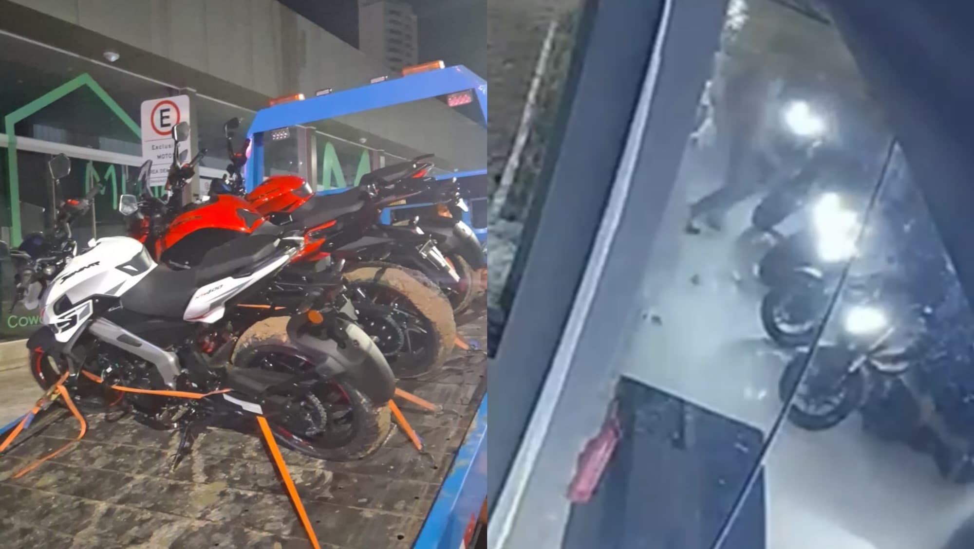 “Nois é dimenor, não dá nada”: PMSC e GMs recuperam 10 motos levadas em arrastão em Itajaí