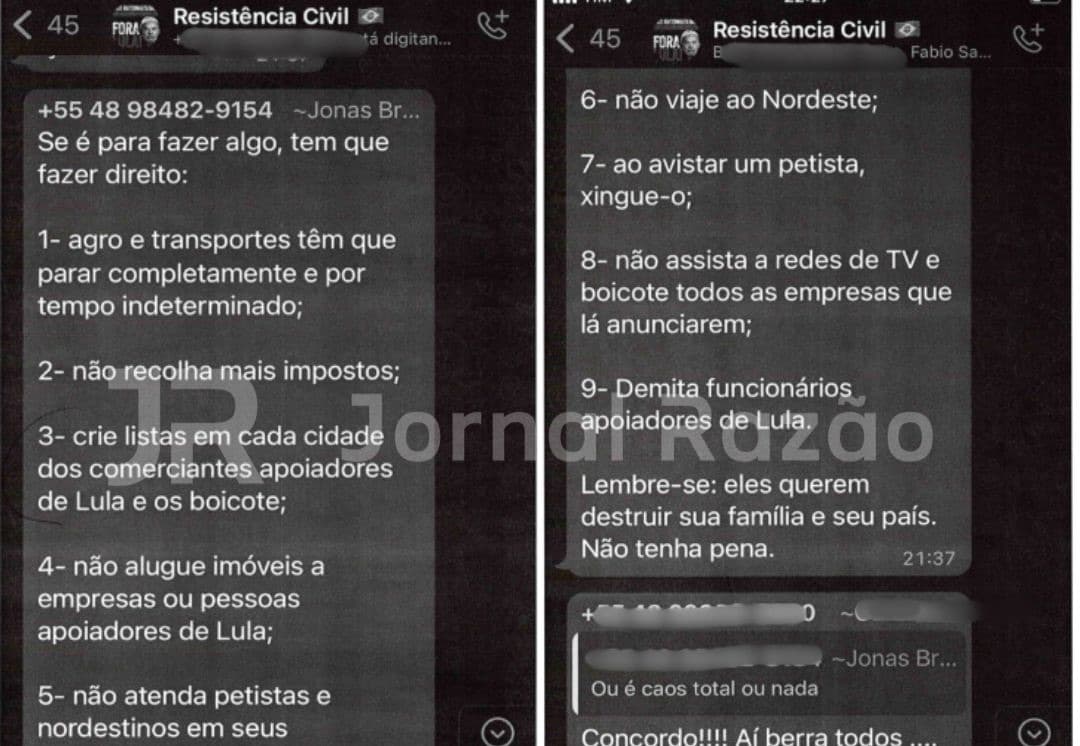 Professor é condenado por “boicote” contra nordestinos e petistas em SC