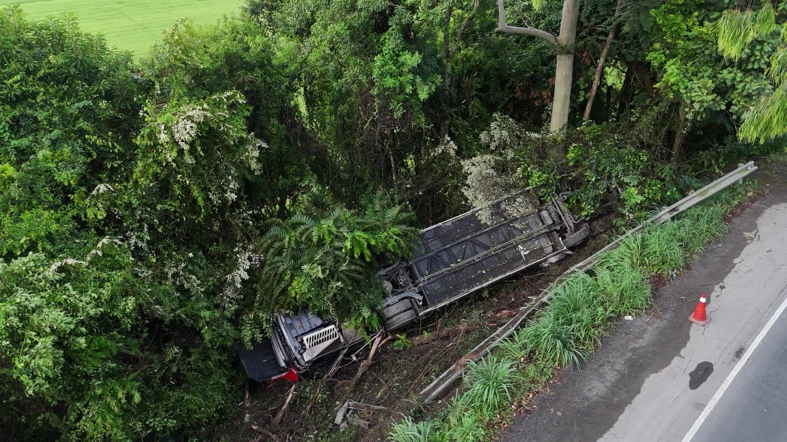 Quatro mortos: sobe o número de vítimas fatais de grave acidente com ônibus da Catarinense