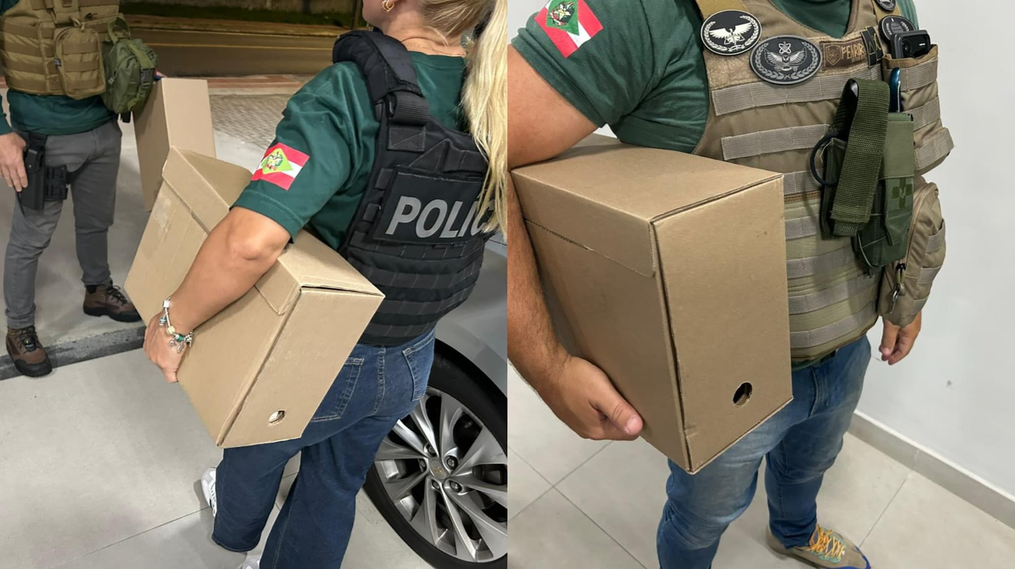 Polícia e Ministério Público fazem operação contra empresa suspeita de fraudar licitações em seis cidades de SC