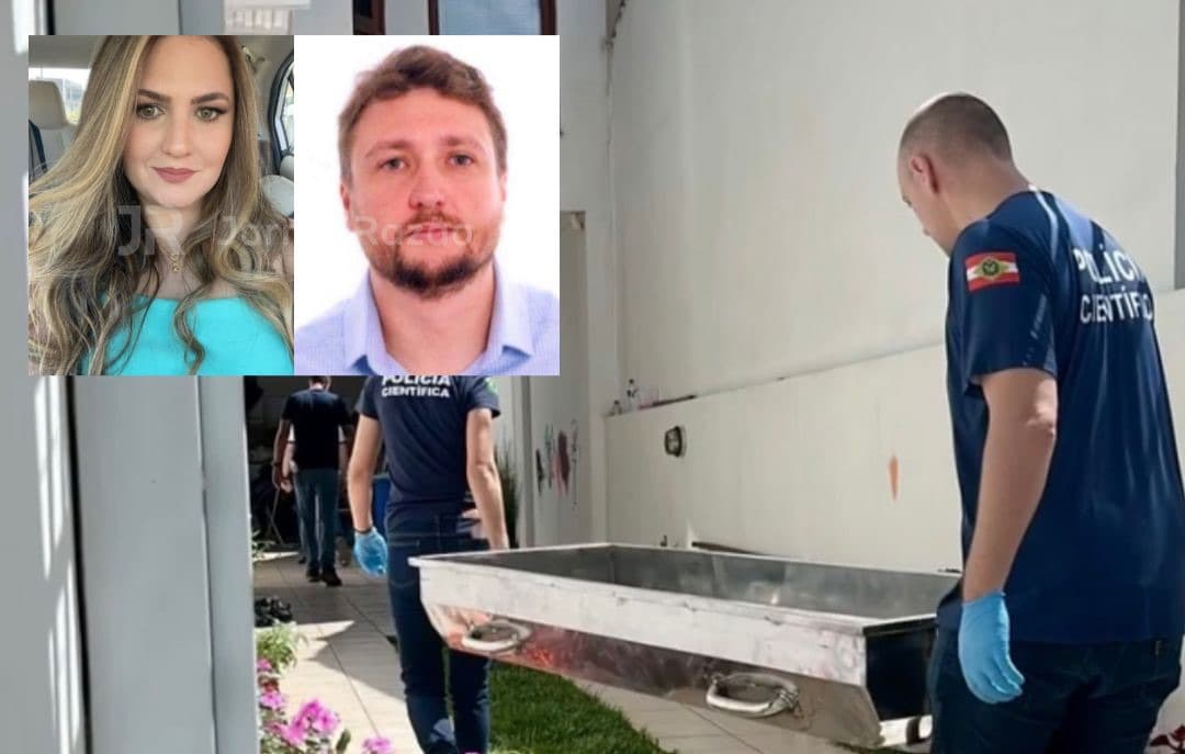 URGENTE: Advogado é preso após matar a própria esposa com tiro na cabeça em SC