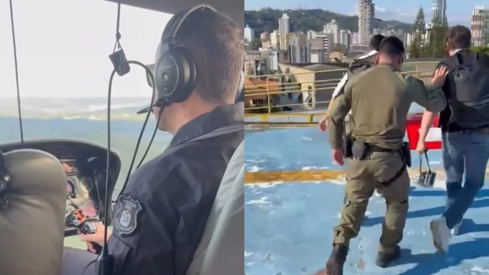 “Coração vindo do céu”: órgão transportado às pressas garante nova chance de vida a paciente