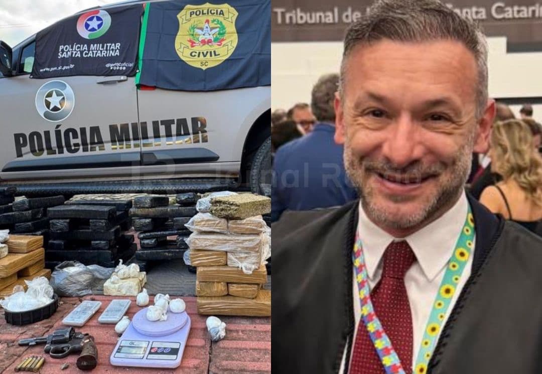 TJSC anula provas e manda soltar homem preso com 70 kg de drogas e armas: “abordagem ilegal”