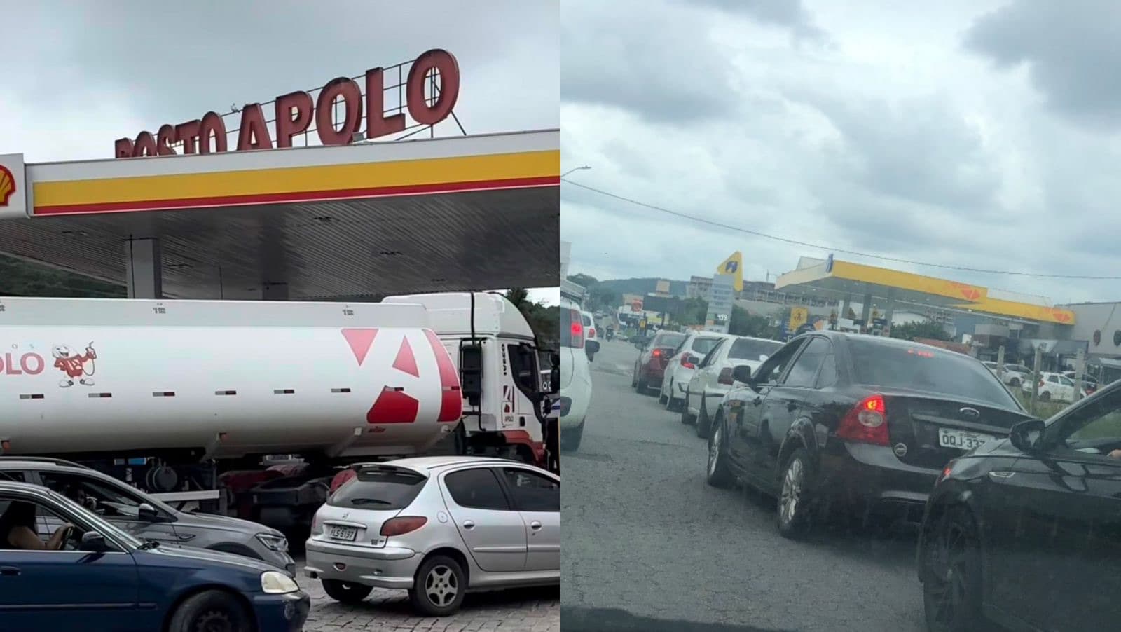 Postos do litoral de SC começam a ficar sem gasolina às vésperas da greve dos caminhoneiros