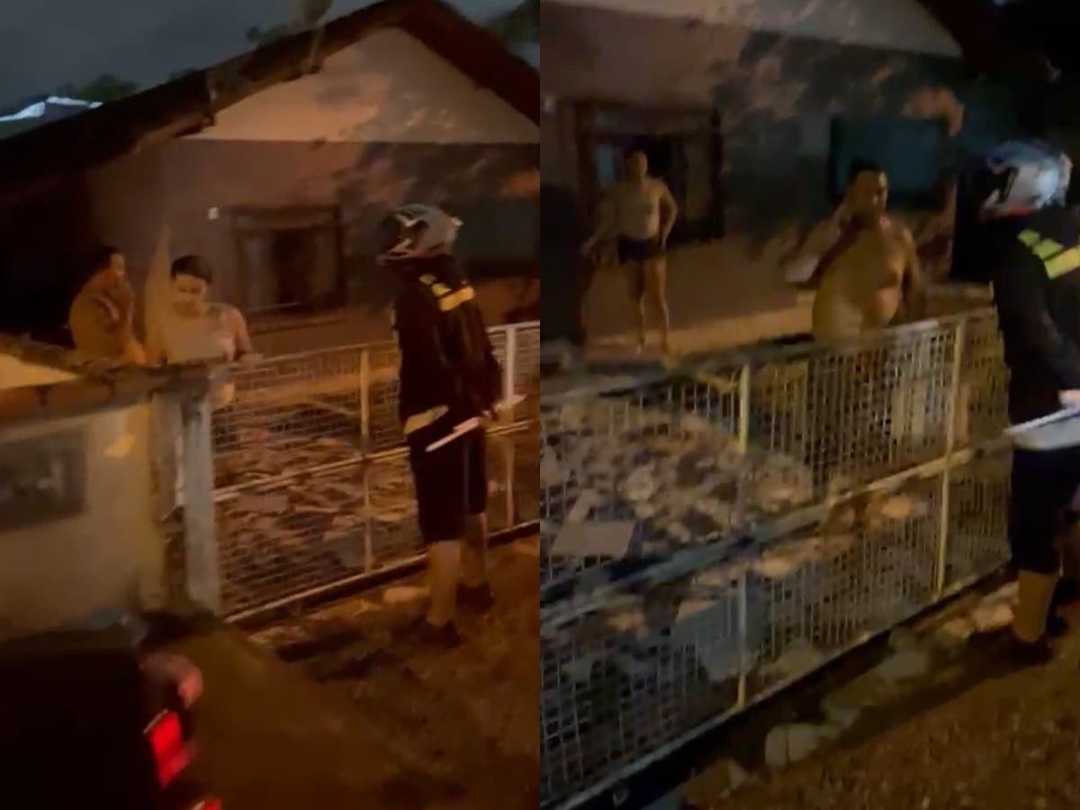 “Jogaram até bomba de cocô”: motoboys se vingam de morador que ameaçou entregador com facão em Joinville