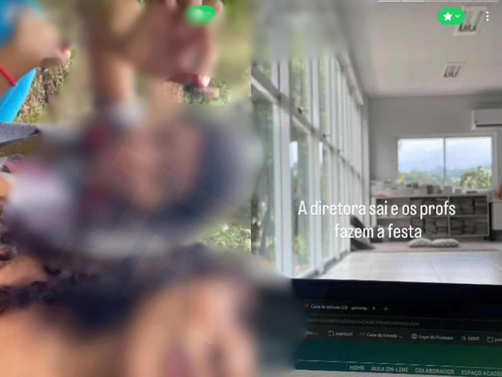 Professoras gravam vídeo fumando maconha em escola de SC e famílias se revoltam