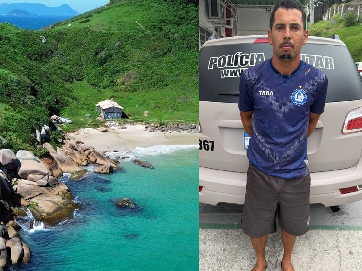 Homem acusado de sequestrar, espancar e estuprar mulher em trilha de Florianópolis é preso