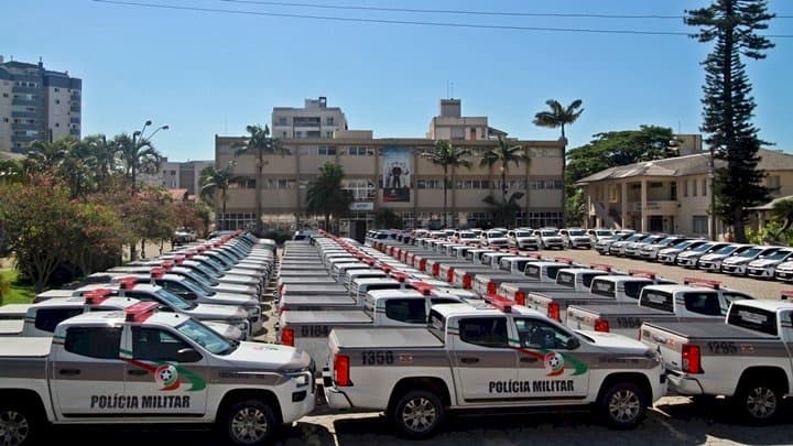 Polícia Militar de SC amplia frota com 120 viaturas para reforçar segurança em áreas urbanas e rurais