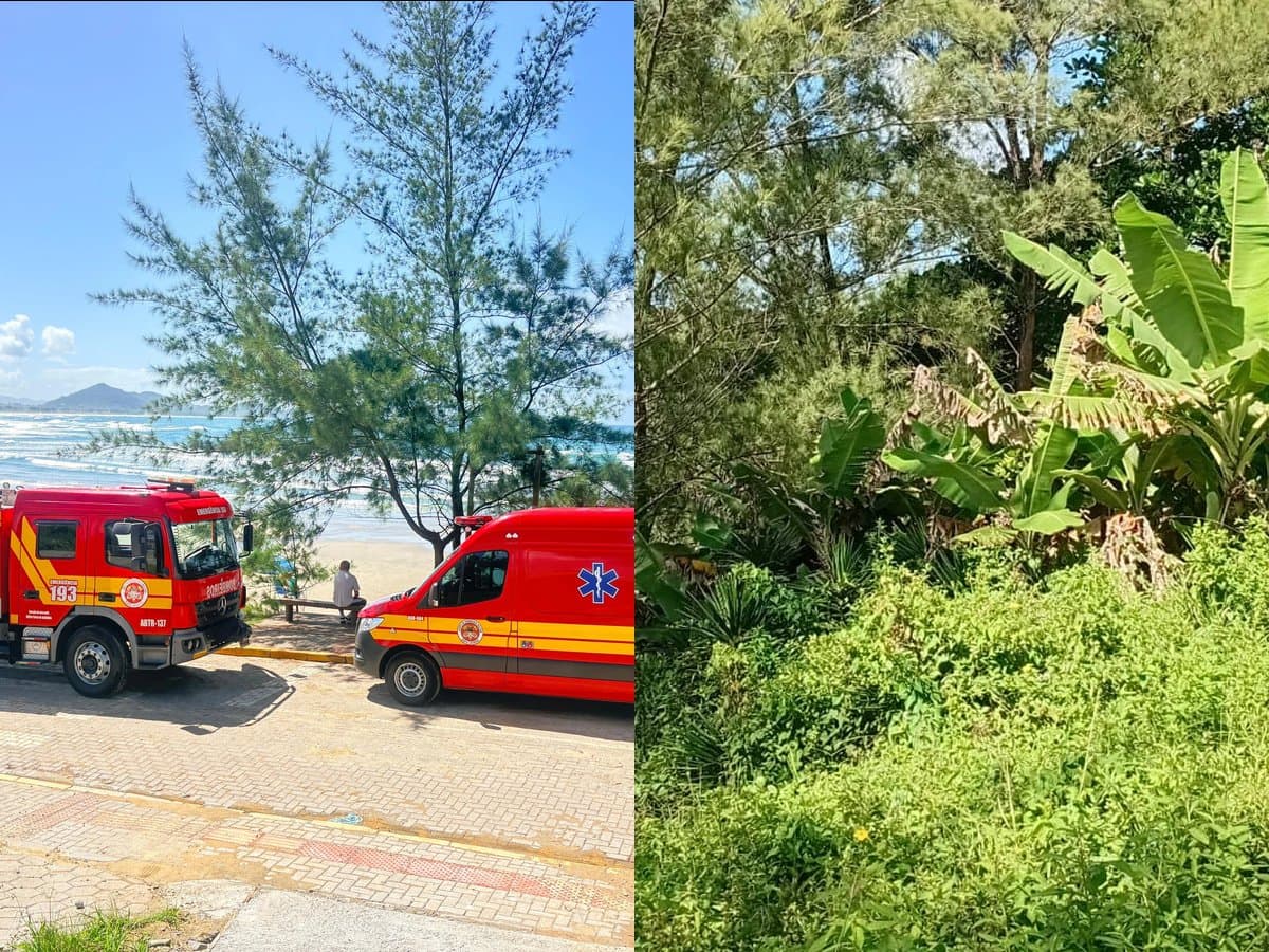 Mãe vê pai e filha morrerem de forma trágica durante trilha em praia de Santa Catarina