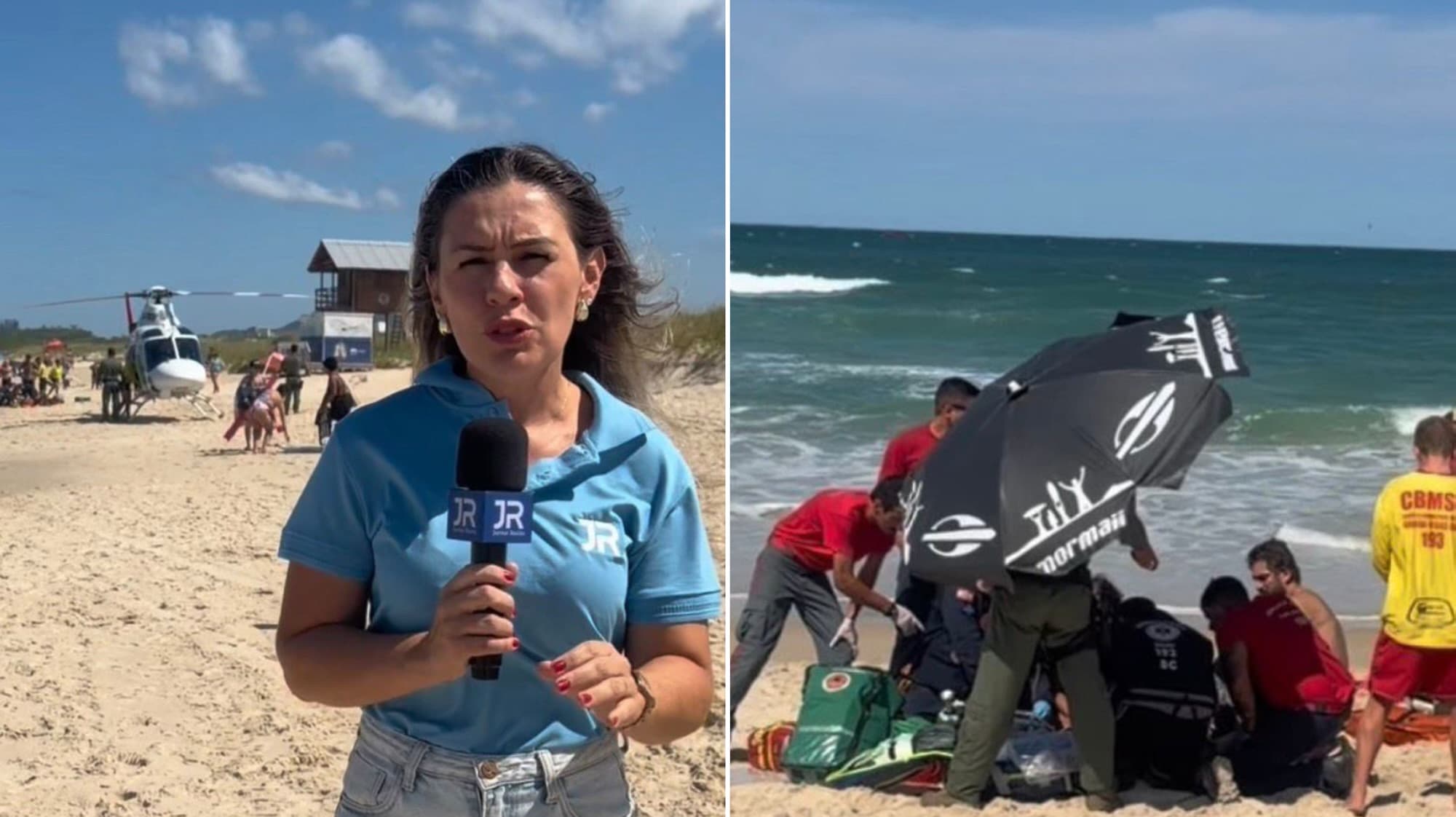 “A morte não venceu”: homem sem sinais vitais é trazido de volta à vida na areia do Campeche