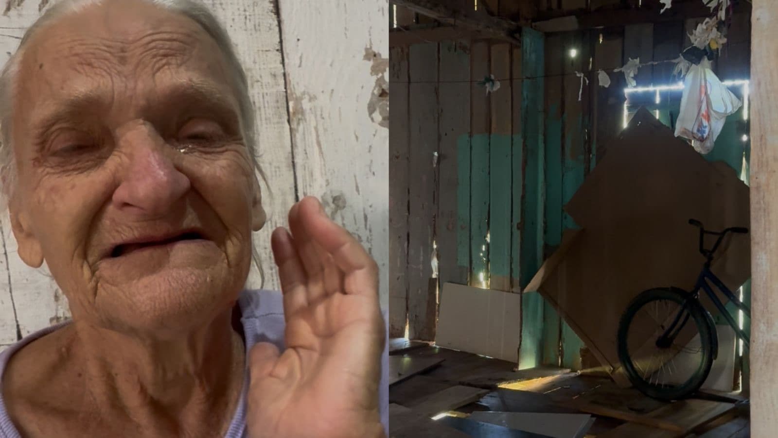“Deus ouviu minhas orações”: após apelo emocionante, idosa ganha um novo lar