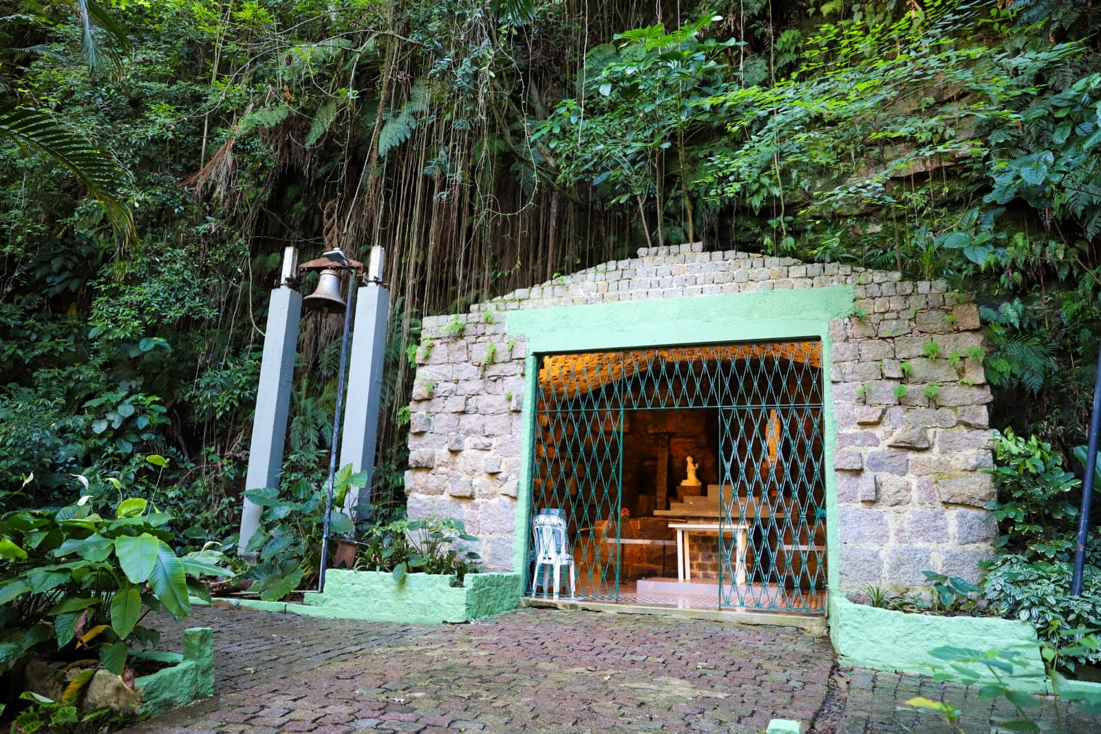 Gruta Nossa Senhora de Lourdes é revitalizada e reabre para visitação nesta quarta-feira em SC