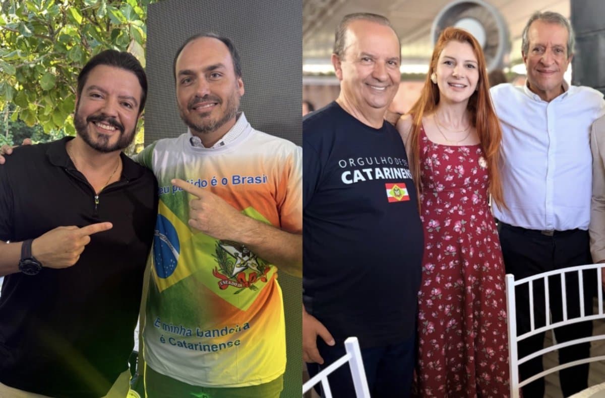 Campagnolo alfineta Carlos Bolsonaro após evento do PL em SC: “orgulho de ser catarinense”