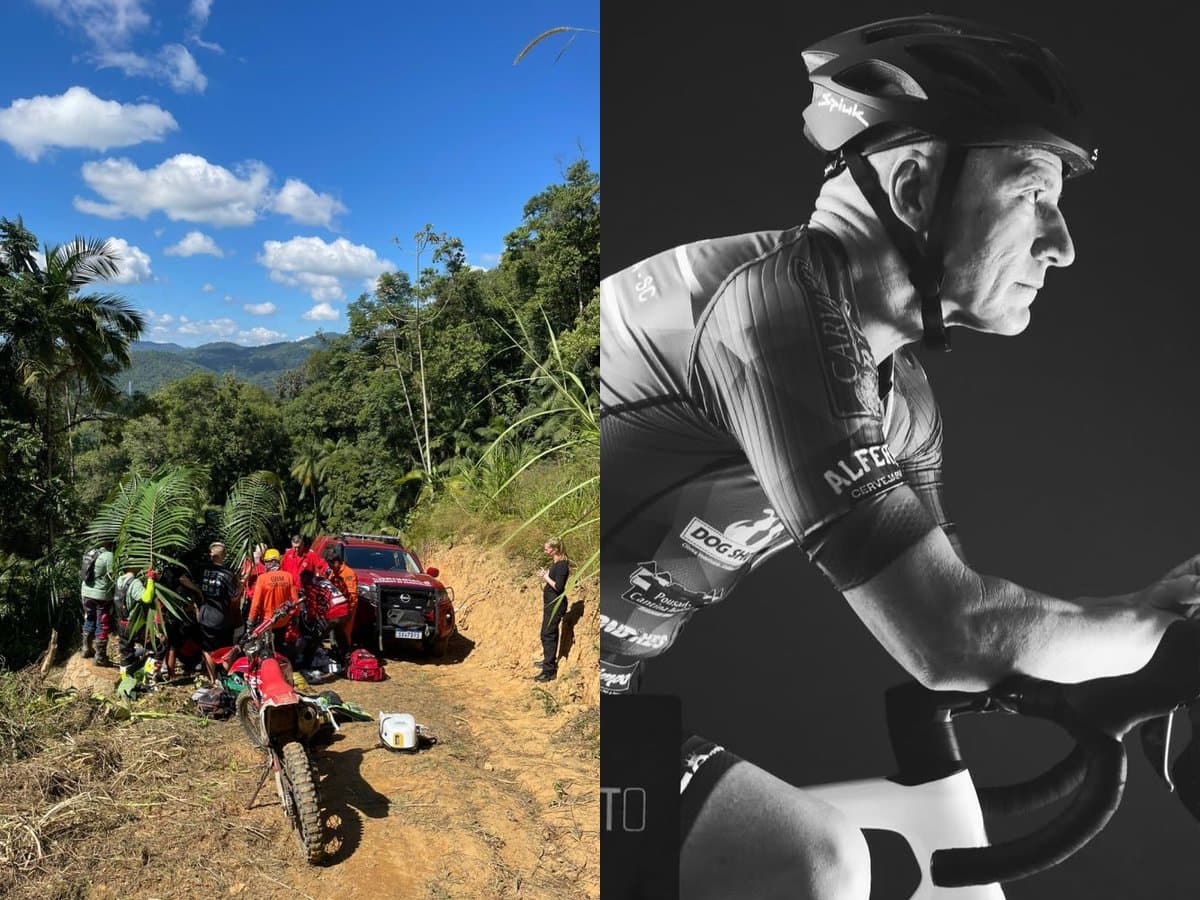 Querido ciclista do Vale do Rio Tijucas morre após acidente no Desafio dos Rochas