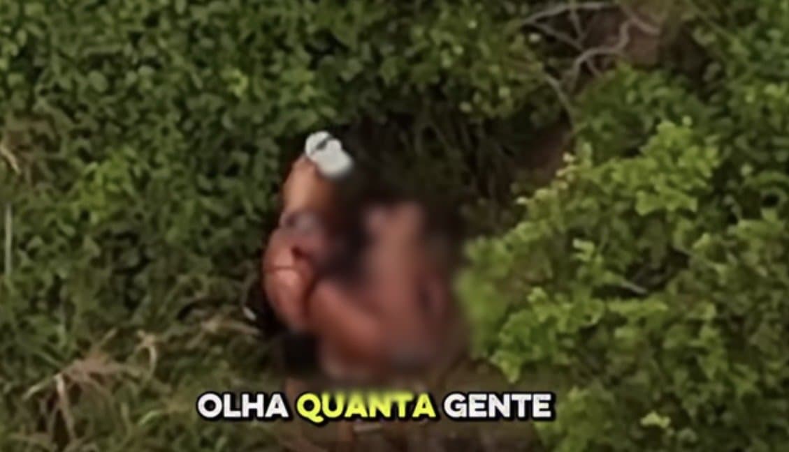 Drone flagra “caça aos ovos” inusitada em praia de naturismo em Florianópolis: “chocolate na boca”