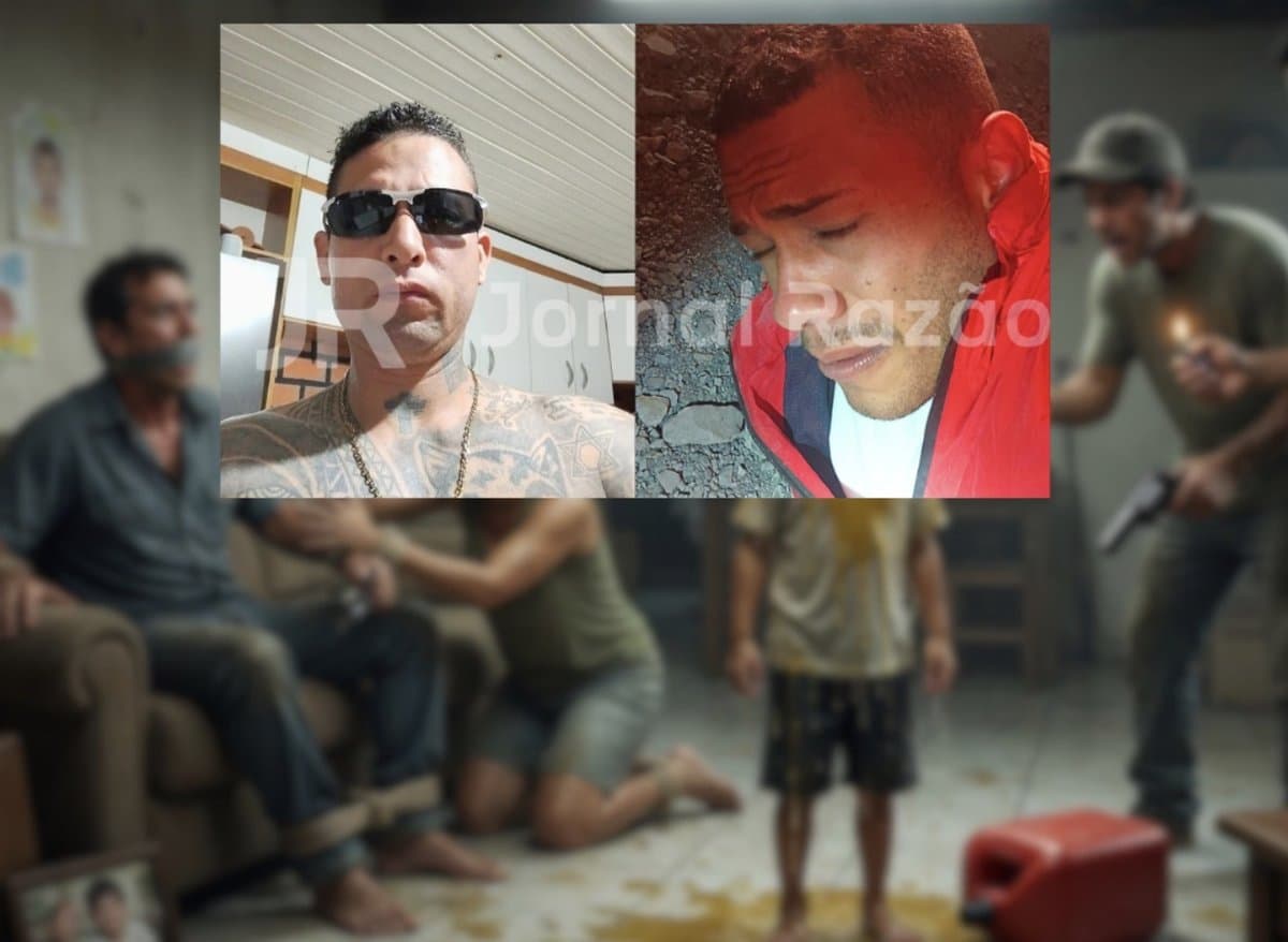 Em “saidinha”, dupla tortura família por 7 horas e ameaça atear fogo em criança de 5 anos em SC