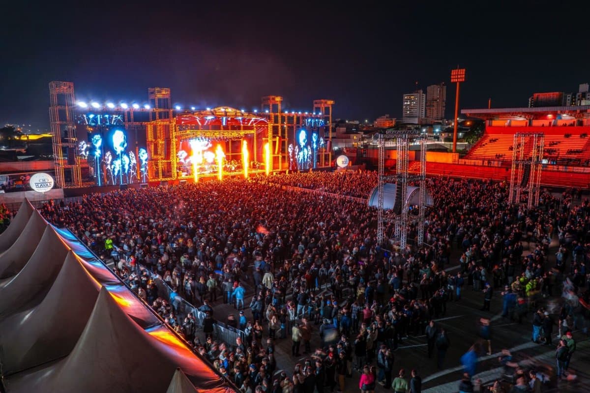 Lages prepara a maior Festa do Pinhão da história: 3 palcos, pista de gelo, shows nacionais e 17 noites de programação