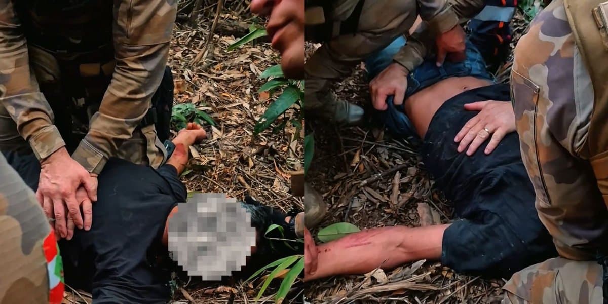“Gritava por socorro”: homem que fugia de alucinações despenca de árvore de 6 metros e é salvo pela PMSC em Criciúma