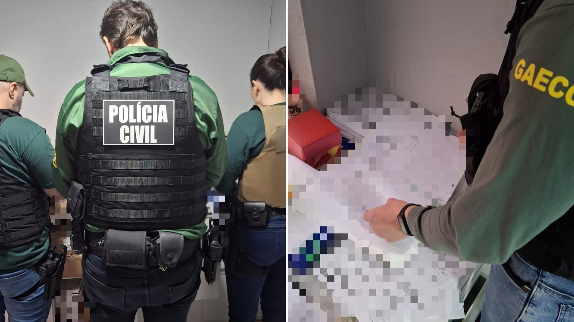 GAECO investiga fraude em licitação de pedra brita e cumpre mandados em SC