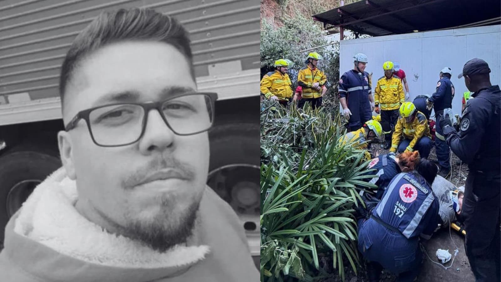 “Foi guerreiro até o fim”: pai de duas meninas, caminhoneiro morre semanas após grave acidente em SC
