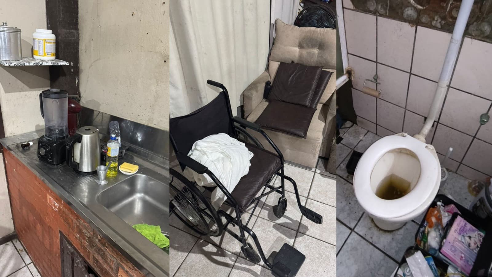 “Larvas na boca, fome e abandono”: donos de lar são denunciados por maus-tratos a idosos em SC
