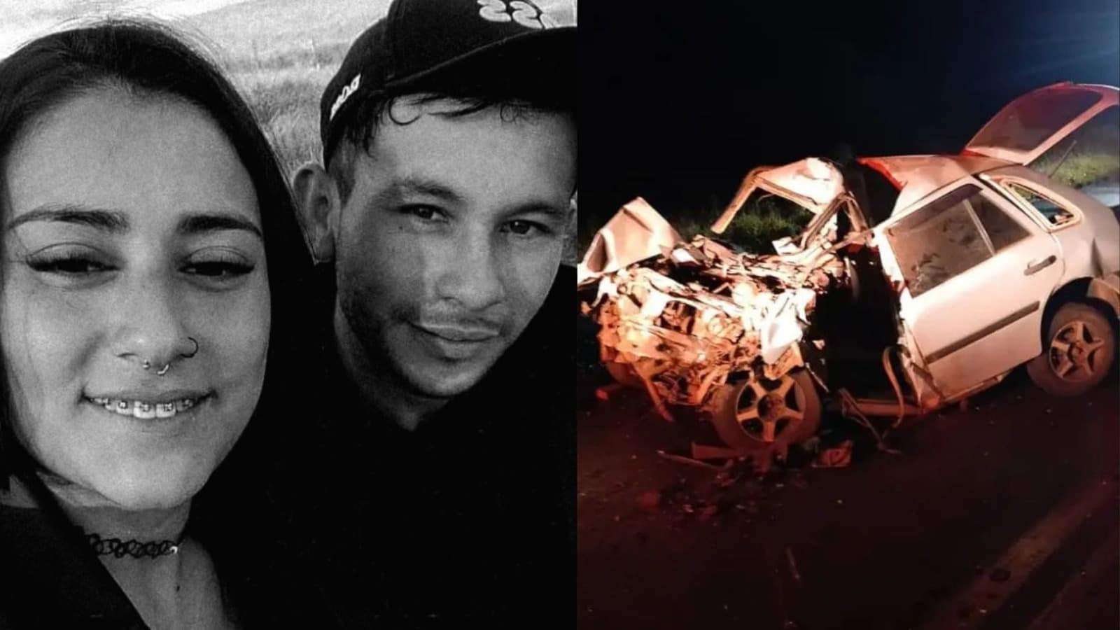 Casal morre preso às ferragens após grave acidente com caminhão em SC
