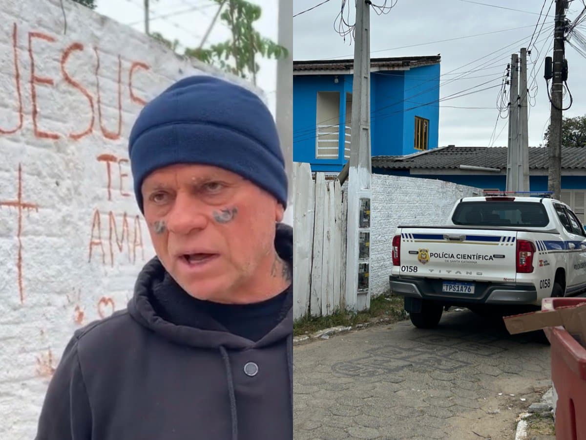 Delegado Jorge Giraldi, da CPP, na Vila Samaria, em Araranguá